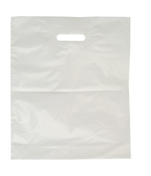 Taška igelitová 38x45cm průhmat bílá - Úklidové a ochranné pomůcky Obalový materiál Mikrotenové tašky